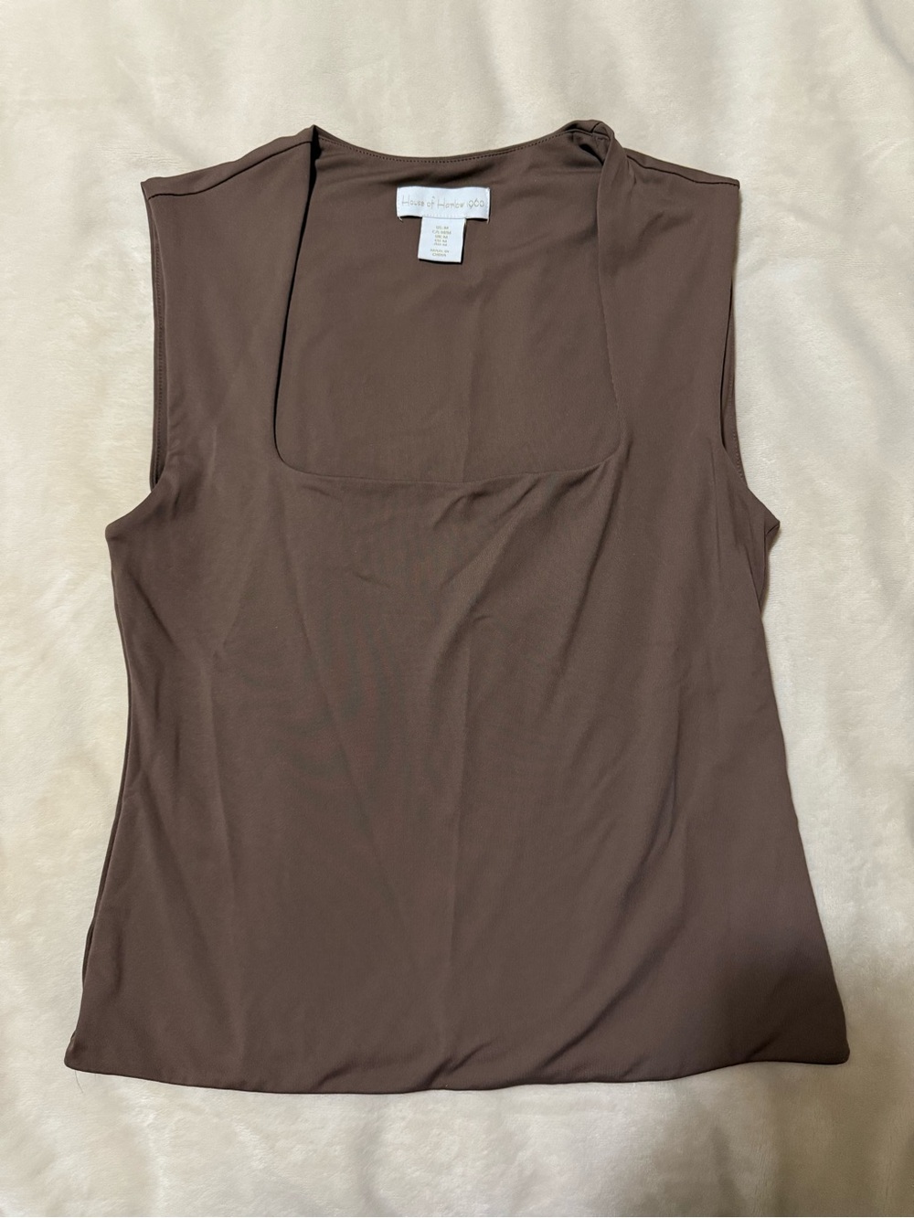 House of Harlow 1960 Brown Tank